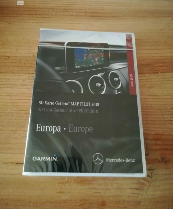 Erstinstallation SD Karte MERCEDES GARMIN MAP PILOT EUROPA 2018 V10.0 AUDIO 20 CD NTG5 STAR1