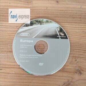 AUDI MMI 2G Navigations-Update DVD1 Deutschland + Westeuropa 2017