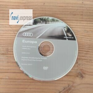 AUDI MMI 2G Navigations-Update DVD2 Deutschland + Osteuropa + Skandinavien 2017