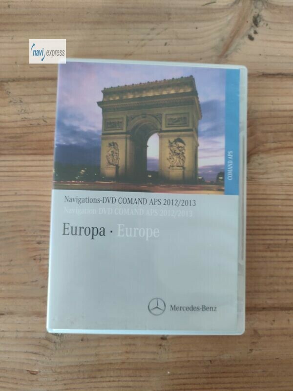 Mercedes-Benz Navigation DVD COMAND APS NTG2 Europa 2012/2013 Version 14.0 A1698278359 hellblau