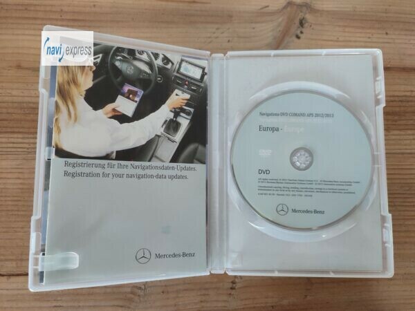 Mercedes-Benz Navigation DVD COMAND APS NTG2 Europa 2012/2013 Version 14.0 A1698278359 hellblau – Bild 3