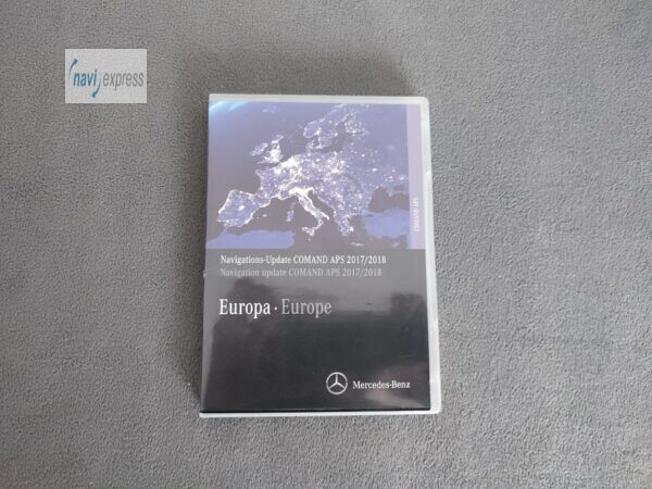 Mercedes-Benz Navigation DVD COMAND APS NTG4-212 Europa 2017/2018 Version 12.0 A2128273300 hellviolett