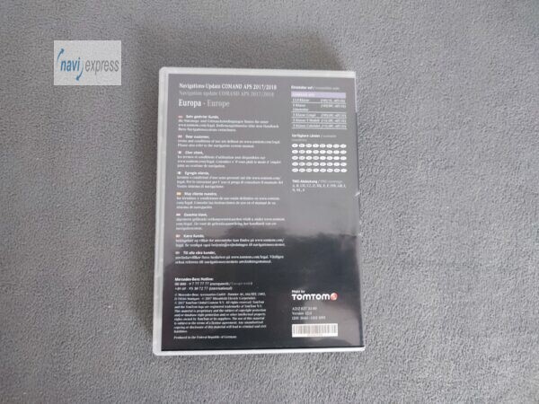 Mercedes-Benz Navigation DVD COMAND APS NTG4-212 Europa 2017/2018 Version 12.0 A2128273300 hellviolett - Image 3