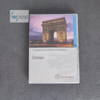 Mercedes-Benz Navigation DVD COMAND APS NTG2 Europa 2014/2015 Version 16.0
