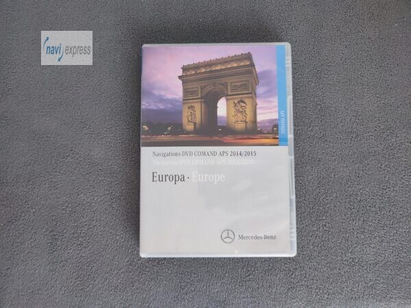 Mercedes-Benz Navigation DVD COMAND APS NTG2 Europa 2014/2015 Version 16.0