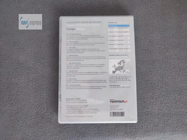 Mercedes-Benz Navigation DVD COMAND APS NTG2 Europa 2014/2015 Version 16.0 – Bild 2