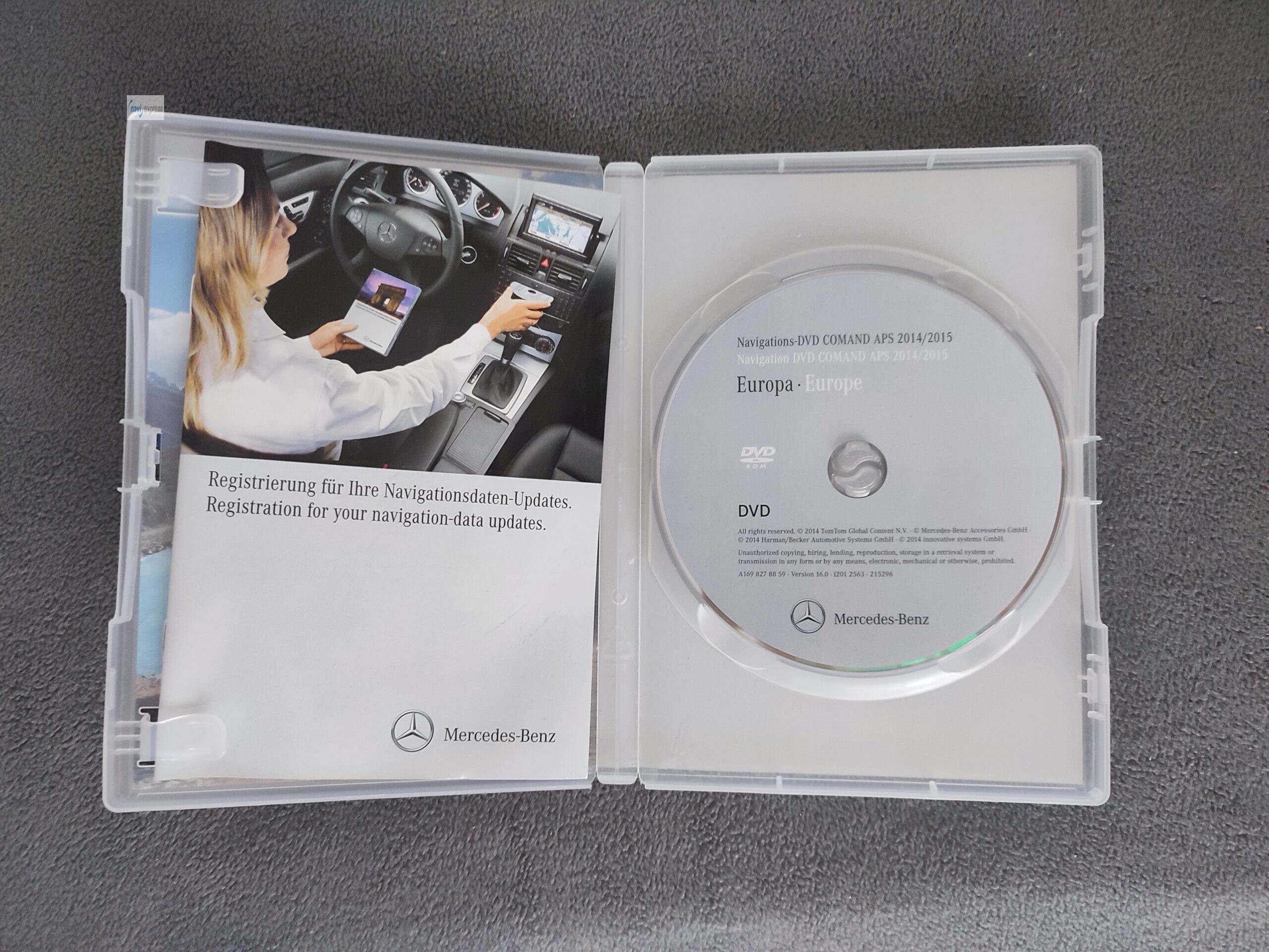 Mercedes-Benz Navigation DVD COMAND APS NTG2 Europa 2014/2015 Version 16.0 – Bild 3