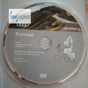 AUDI RNS-E Navigations-Update DVD3 Deutschland + Osteuropa + Skandinavien 2017