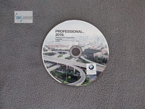 BMW PROFESSIONAL CCC Navi DVD2 DEUTSCHLAND ITALIEN BENELUX ALPEN 2019 (NEU)