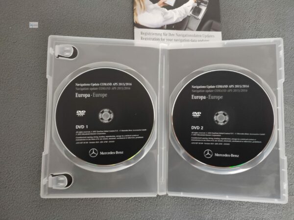 Mercedes-Benz Navigation DVD COMAND APS NTG4-212 Europa 2015/2016 Version 10.0 A2128270200 hellviolett - Image 3