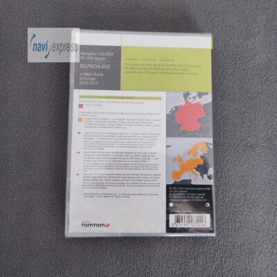 VDO Dayton Navigations-CD Set Deutschland + Major Roads of Europe 2014/2015 final Update
