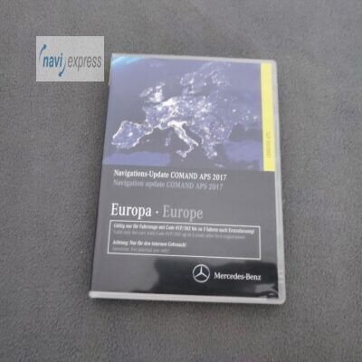 Mercedes-Benz Navigation DVD COMAND APS NTG2.5 EUROPA 2017 Zitrus (Neuwertig)