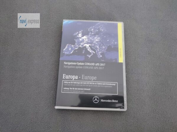Mercedes-Benz Navigation DVD COMAND APS NTG2.5 EUROPA 2017 Zitrus (Neuwertig)