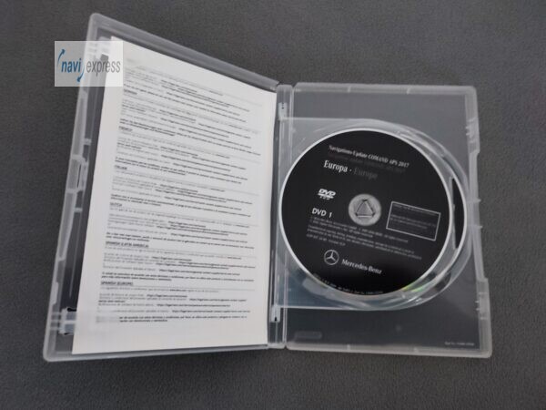 Mercedes-Benz Navigation DVD COMAND APS NTG2.5 EUROPA 2017 Zitrus (Neuwertig) - Image 3
