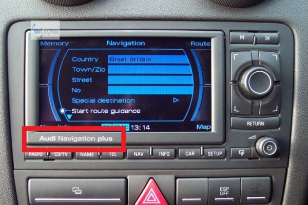 AUDI RNS-E Navigations-Update DVD3 Deutschland Osteuropa Skandinavien 2018 – Bild 2