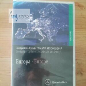 Mercedes Benz Navigations-DVD COMAND APS NTG1 Europa 2016/2017 Maybach E CLS SLK GRÜN V17.0 A2118270401
