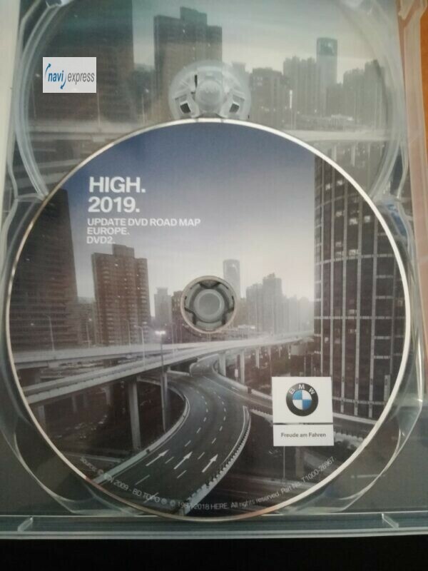 BMW MINI Navigation HIGH MK4 DVD2 DEUTSCHLAND UND OSTEUROPA 2019
