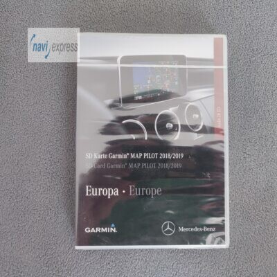 Erstinstallation Aktivierung Navigation SD Karte MERCEDES GARMIN MAP PILOT EUROPA 2018/2019 V11.0  AUDIO 20 CD NTG5 STAR1