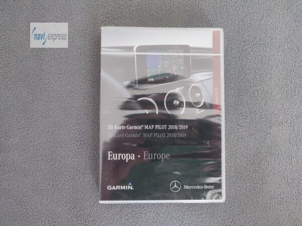 Erstinstallation Aktivierung Navigation SD Karte MERCEDES GARMIN MAP PILOT EUROPA 2018/2019 V11.0  AUDIO 20 CD NTG5 STAR1