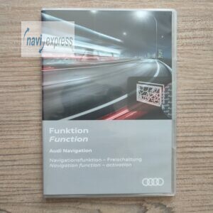 AUDI Navigationsfunktion Freischaltung Aktivierung EUROPA 8V0063192A Original NEU