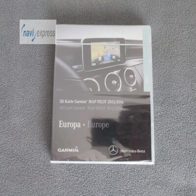 Erstinstallation Aktivierung SD Karte Mercedes Garmin MAP PILOT EUROPA 2015/2016 AUDIO 20 NTG5 Star2