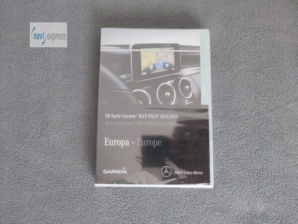 Erstinstallation Aktivierung SD Karte Mercedes Garmin MAP PILOT EUROPA 2015/2016 AUDIO 20 NTG5 Star2
