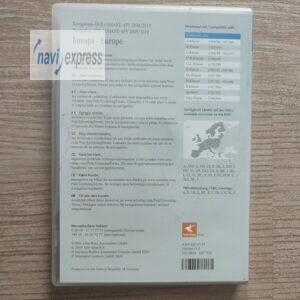 MERCEDES BENZ Navigation DVD COMAND APS NTG2 Europa 2009/2010 hellblau Version 11.0 A1698276559