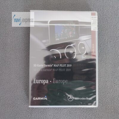 Erstinstallation Aktivierung Navi SD Karte MERCEDES GARMIN MAP PILOT EUROPA 2019 V12.0 AUDIO 20 CD NTG5 STAR1