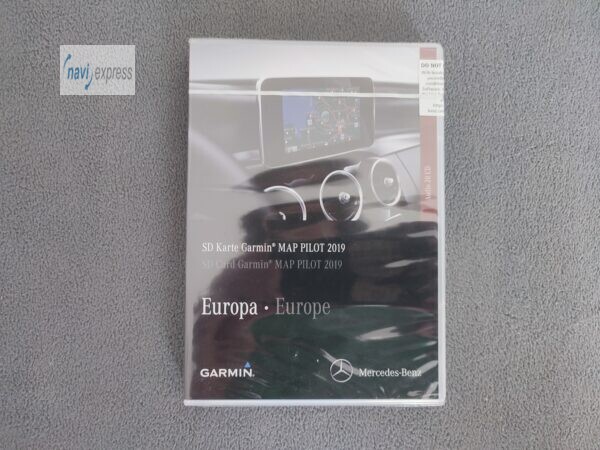 Erstinstallation Aktivierung Navi SD Karte MERCEDES GARMIN MAP PILOT EUROPA 2019 V12.0 AUDIO 20 CD NTG5 STAR1