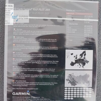 Erstinstallation Aktivierung Navi SD Karte MERCEDES GARMIN MAP PILOT EUROPA 2019 V12.0 AUDIO 20 CD NTG5 STAR1