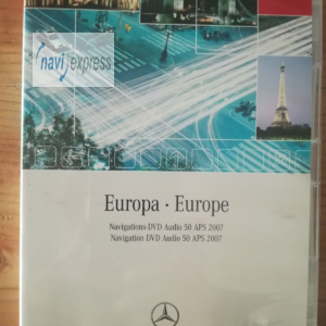 Mercedes Benz Navigations-DVD für AUDIO 50 APS NTG4-204 EUROPA 2007 A2048271259 korallenrot