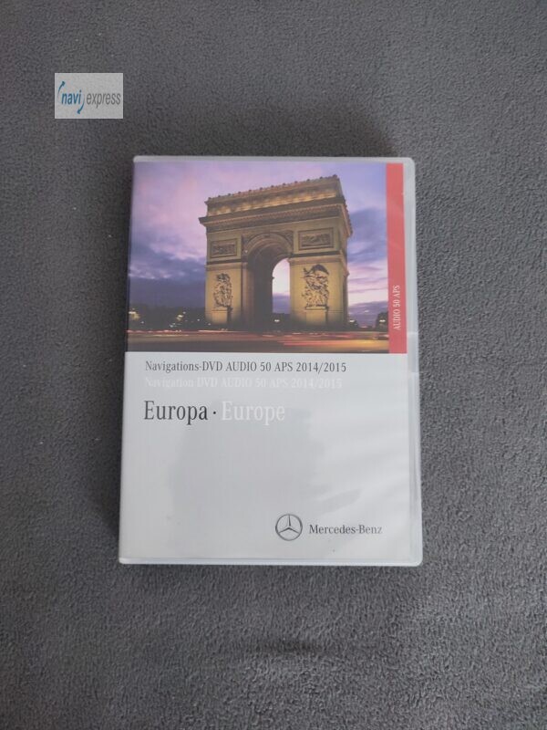 Mercedes Benz Navigation DVD für AUDIO 50 APS NTG4-204 EUROPA 2014/2015 A2048271765