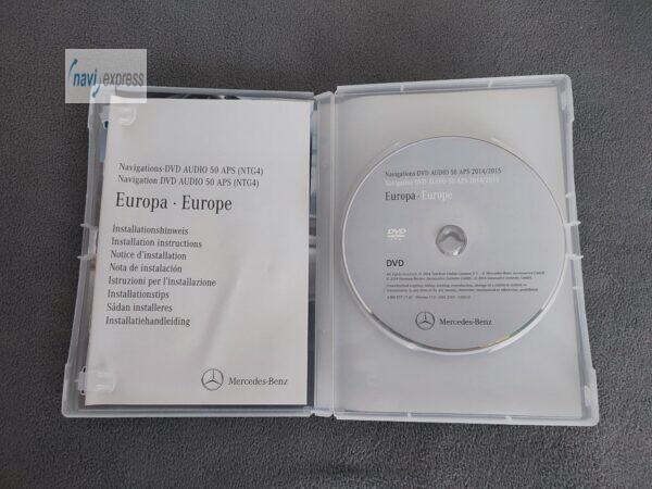 Mercedes Benz Navigation DVD für AUDIO 50 APS NTG4-204 EUROPA 2014/2015 A2048271765 – Bild 3