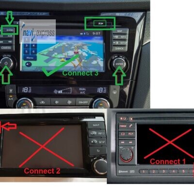 SD Karte Navigation Nissan Connect 3 Europe V3 2017/2018 KE288-KEMC2 9999850121
