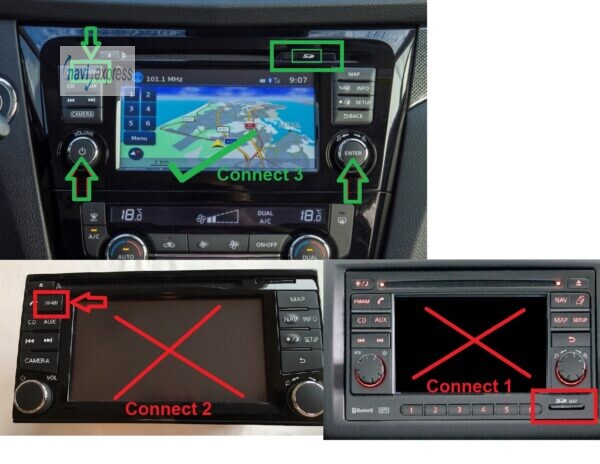 SD Karte Navigation Nissan Connect 3 Europe V3 2017/2018 KE288-KEMC2 9999850121 - Image 2