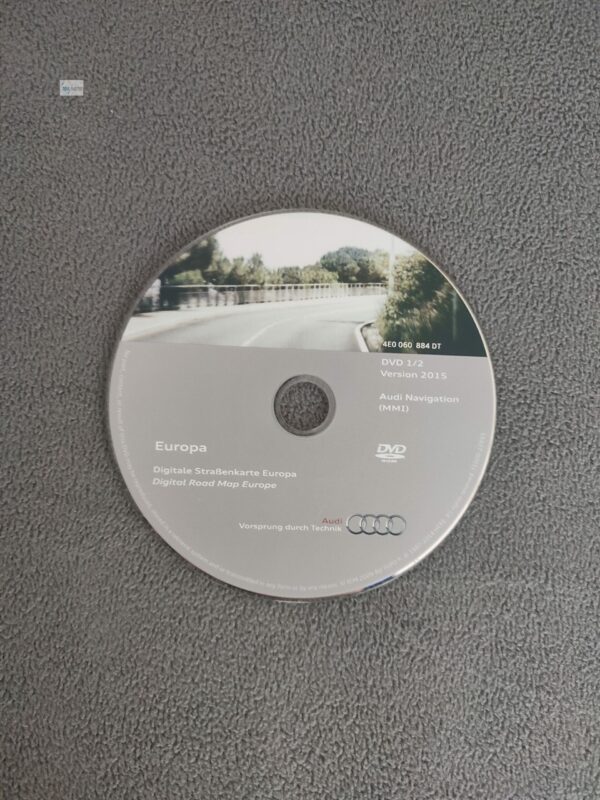 AUDI MMI 2G Navigations-Update DVD1 Deutschland + Westeuropa 2015
