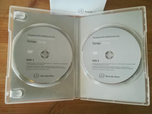 Mercedes-Benz Navigation DVD COMAND APS NTG4-212 Europa 2014 Version 9.0 A2128279059 hellviolett – Bild 4