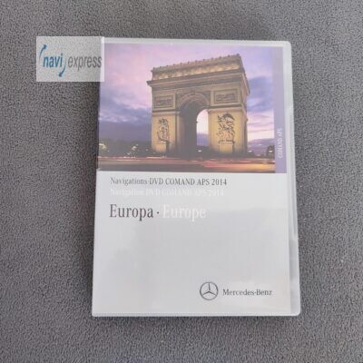 Mercedes-Benz Navigation DVD COMAND APS NTG4-212 Europa 2014 Version 9.0 A2128279059 hellviolett