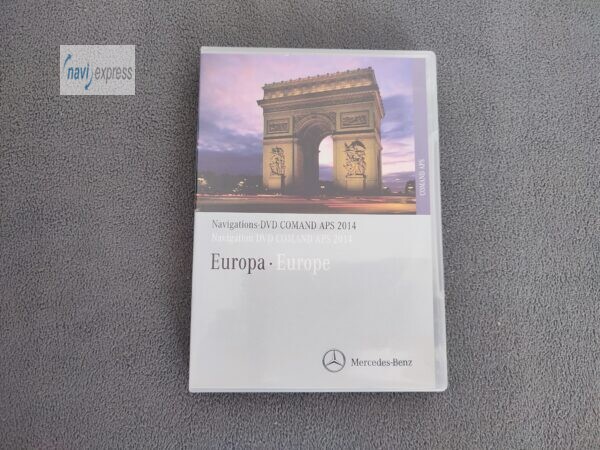 Mercedes-Benz Navigation DVD COMAND APS NTG4-212 Europa 2014 Version 9.0 A2128279059 hellviolett