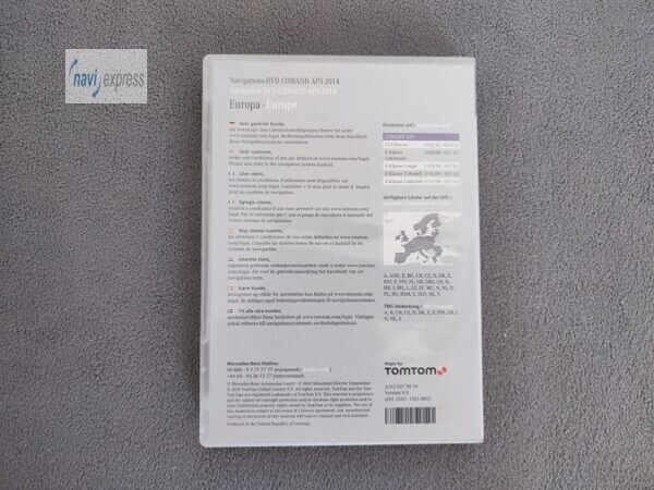 Mercedes-Benz Navigation DVD COMAND APS NTG4-212 Europa 2014 Version 9.0 A2128279059 hellviolett – Bild 3