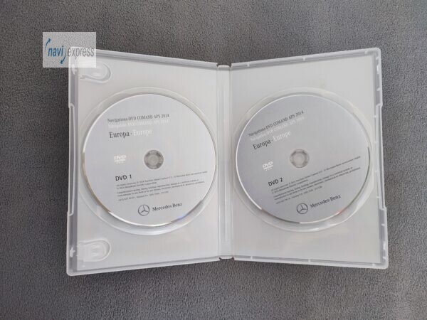 Mercedes-Benz Navigation DVD COMAND APS NTG4-212 Europa 2014 Version 9.0 A2128279059 hellviolett – Bild 4