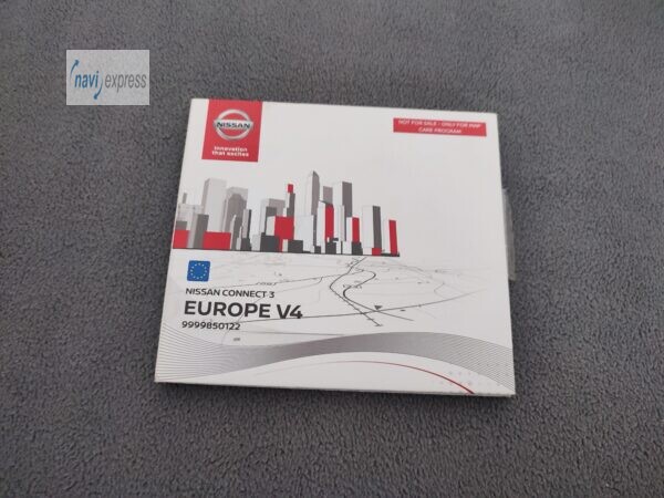 SD Karte Navigation Nissan Connect 3 Europe V4 2018/2019 9999850122