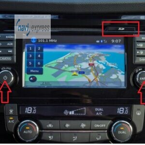 SD Karte Navigation Nissan Connect 3 Europe 2013/2014 259204EA0C