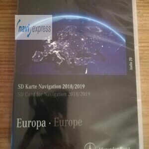 Mercedes-Benz Aktivierung Erstinstallation SD Karte Navigation EUROPA 2018/2019 AUDIO 20 NTG5.5