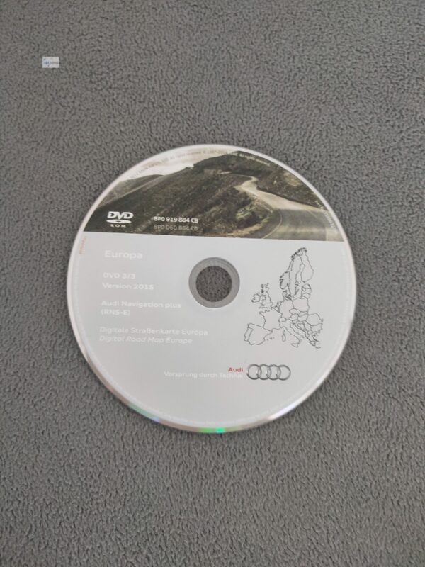 AUDI RNS-E Navigations-Update DVD Deutschland Osteuropa Skandinavien 2015