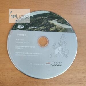 AUDI RNS-E Navigations-Update DVD Deutschland Frankreich Italien Alpen Benelux 2015