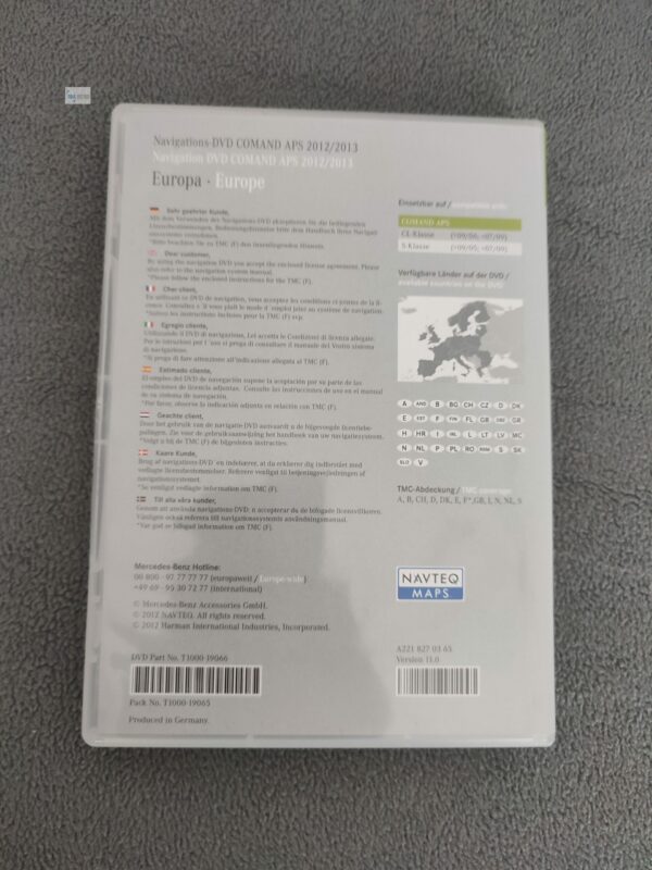 Navigations-Update Mercedes-Benz COMAND APS NTG3 Europa 2012/2013 CL-Klasse C216 S-Klasse W221 A2218270365 – Bild 3