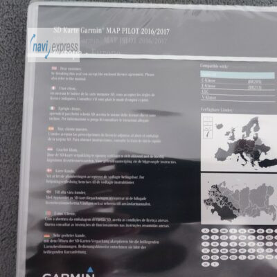 Erstinstallation Aktivierung SD Karte Europa 2016/2017 Garmin MAP PILOT Audio 20 NTG5 Star2