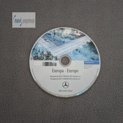 MERCEDES BENZ Navigation DVD COMAND APS NTG2 Europa 2006 Version 6.3 A1698274559