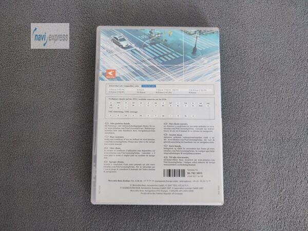Mercedes-Benz Navigations-DVD COMAND APS NTG2 Europa 2007/2008 Version 9.1 – Bild 3